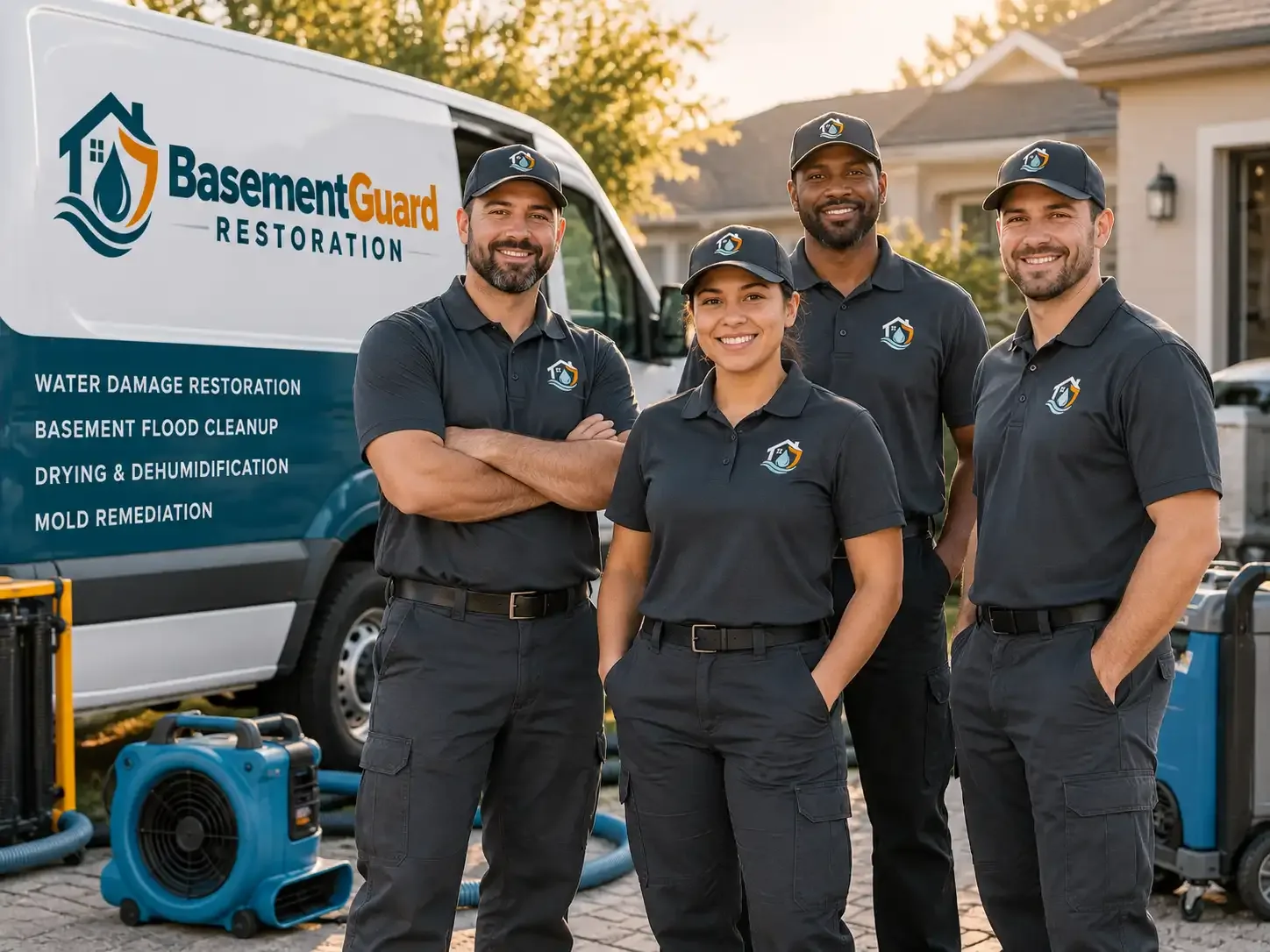 Basement Water Damage Restoration company in Waukau, WI